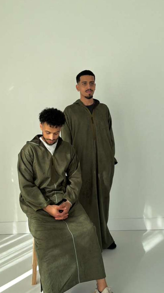 The Signature Thobe- Olive