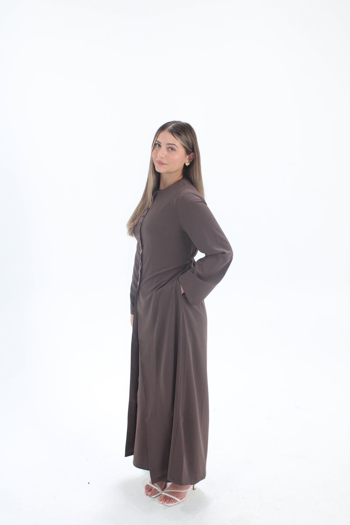 The Button Down Set - Brown