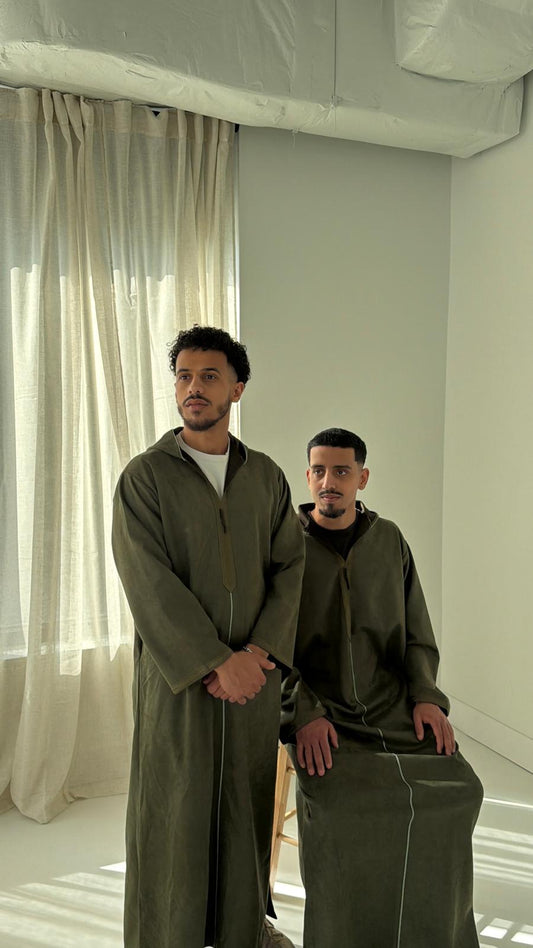 The Signature Thobe- Olive